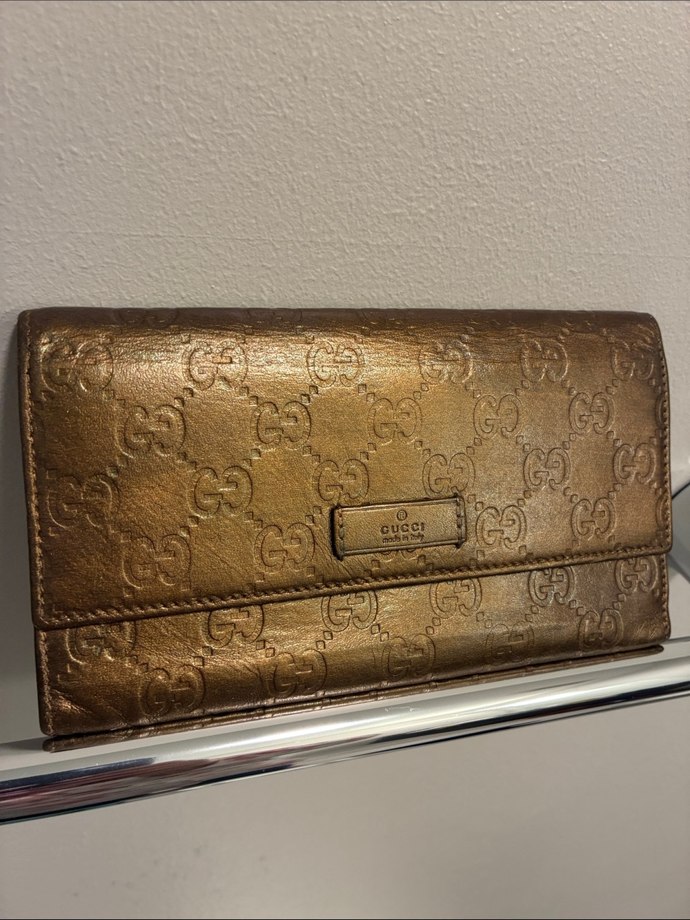 Gucci Guccissima Long Wallet